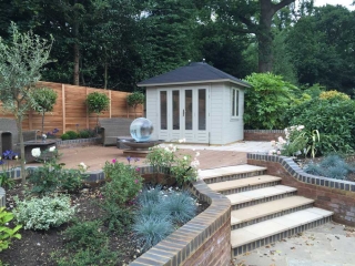 outdoor summer house