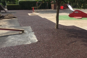 Maintained children's playground