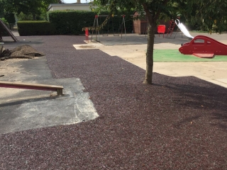 Maintained children's playground