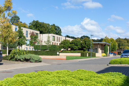 Well maintained grounds creating an appealing entrance to property