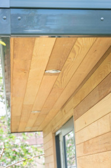 External lights on garden room