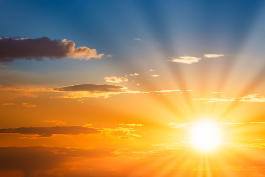 summer sunset