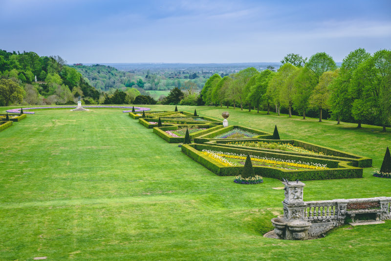 Cliveden House parterre
